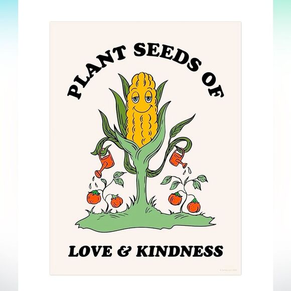 SALE Retro Vintage 50’s Style Corn Farm Lined Notebook - Picture 1 of 6